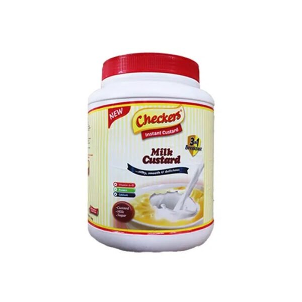 Checkers 3in1 Custard Powder 1.5kg Milk Jar