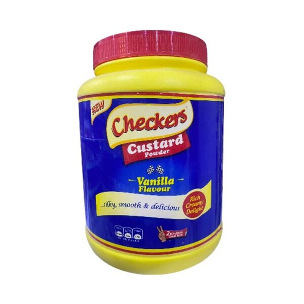 Checkers Custard Powder 2kg Vanilla Jar