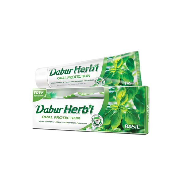 Dabur Herbal Toothpaste 130g Basil