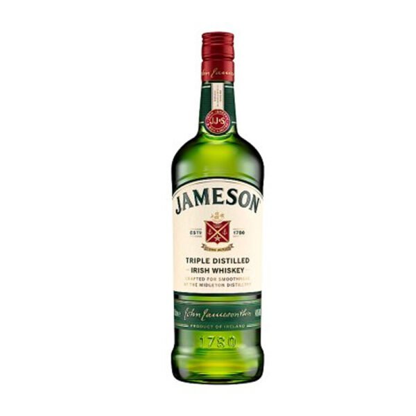 Jameson Triple Distilled Irish Whisky 700ml Green