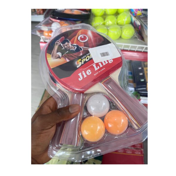 Jie Ling Sport Table Tennis Racket Set 6225