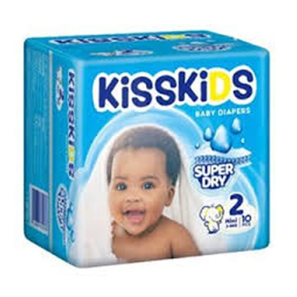 Kisskids Baby Diapers Size 2 X10