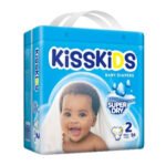 Kisskids Baby Diapers Size 2 X54