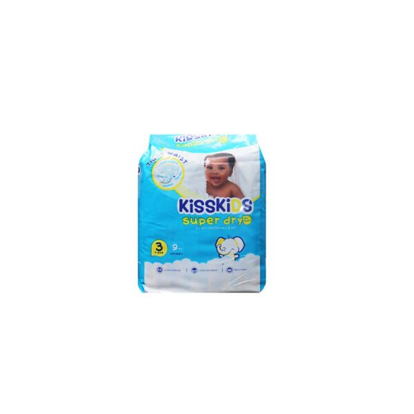 Kisskids Baby Diapers Size 3 X9
