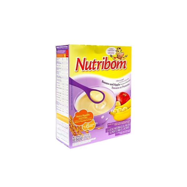 Nutribom Infant Cereal 350g Banana And Apple