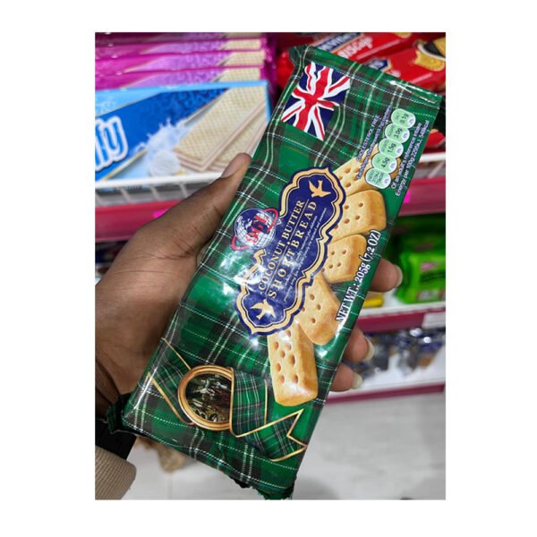 Ogl Butter Shortbread Green 205g