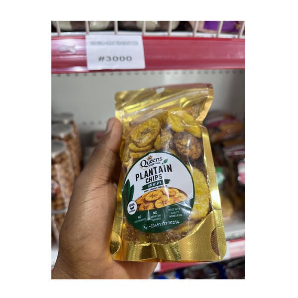 Queens Plantain Chips Sachet Mix S/S